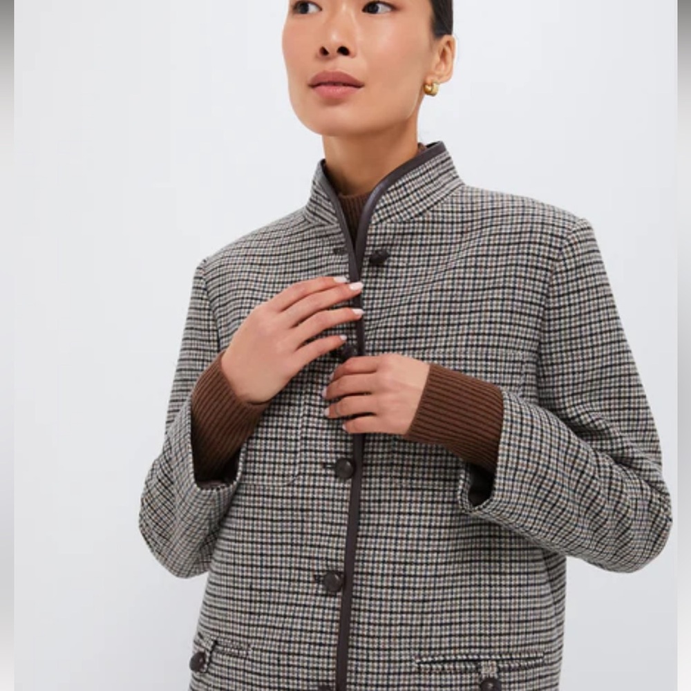 Tuckernuck Houndstooth Dalton Jacket - Medium
